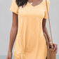 The Triblend Side Knot Dress